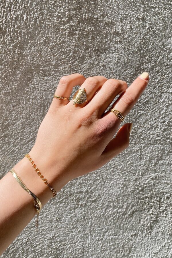 Sunrise ring | stainless steel