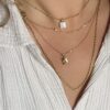 Love charm necklace | stainless steel