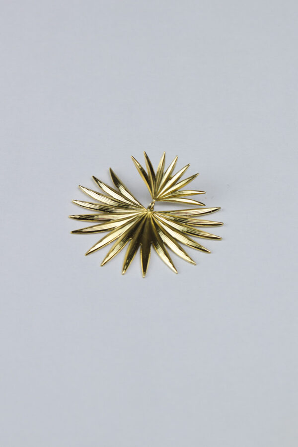 Steel feather stud | stainless steel