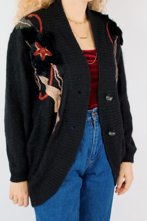 Vintage cozy cardigan