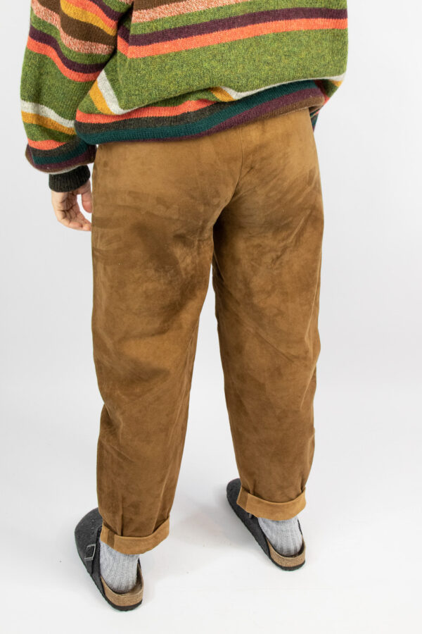 Vintage suede trousers