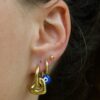 Lucky eye hoop | stainless steel - Image 4