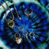 Angel wing hoop | stainless steel - Image 3