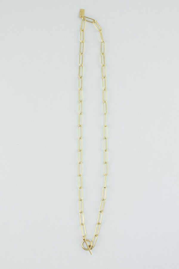 Wide chain necklace | stainless steel
