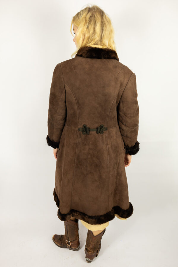 Vintage maxi lammy coat