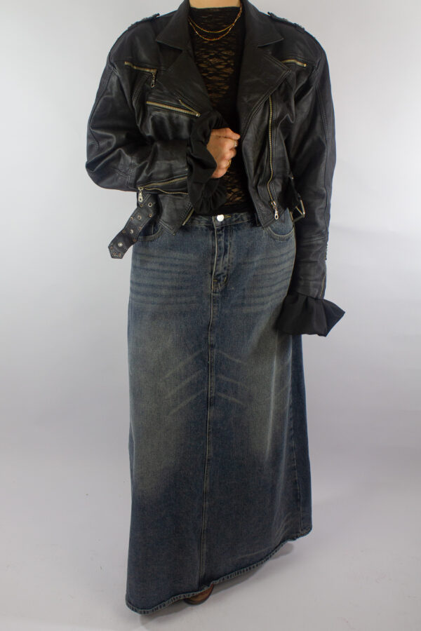 Vintage biker jacket - Image 2