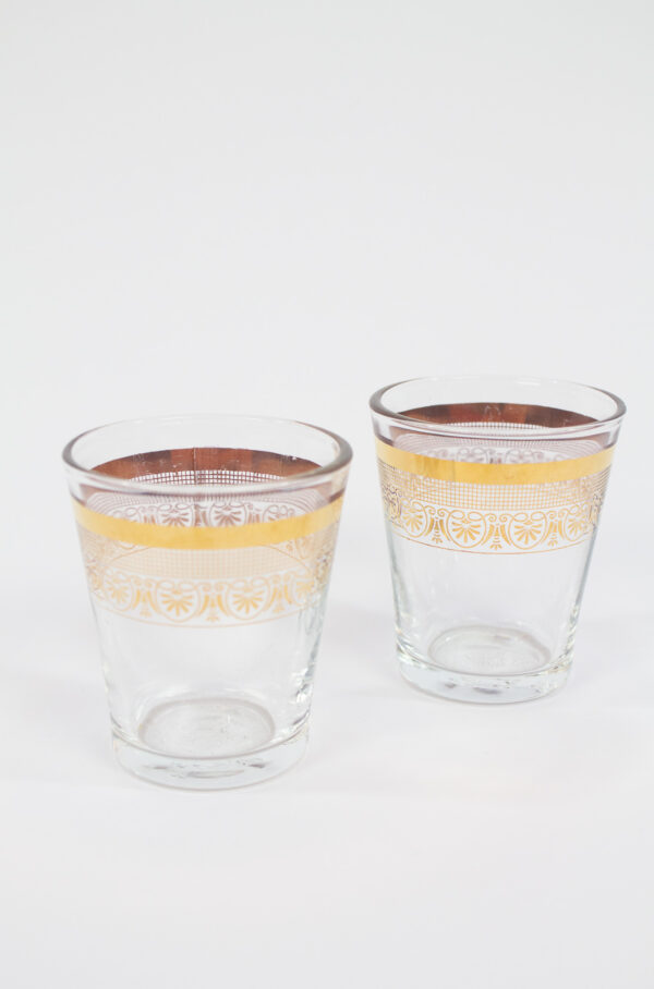 Set of 2 vintage glasses - Image 2