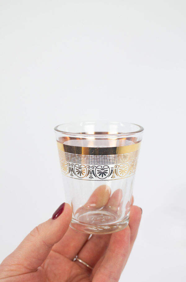 Set of 2 vintage glasses - Image 3