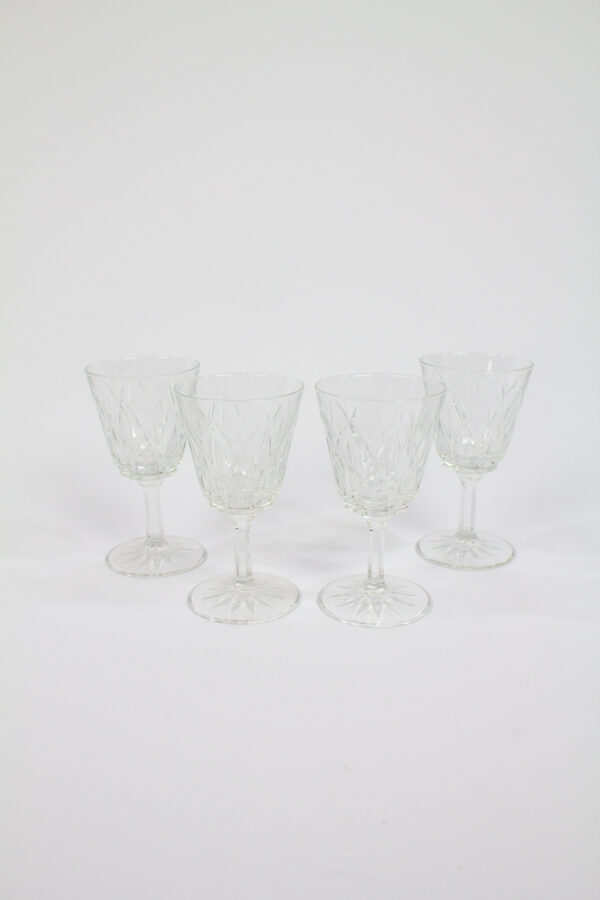 Set of 4 vintage glasses