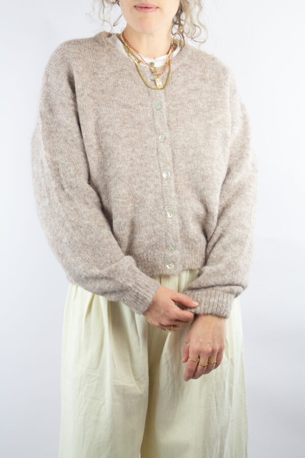 Lili cosy knitted cardigan