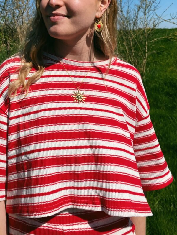 Loua striped top | One Size