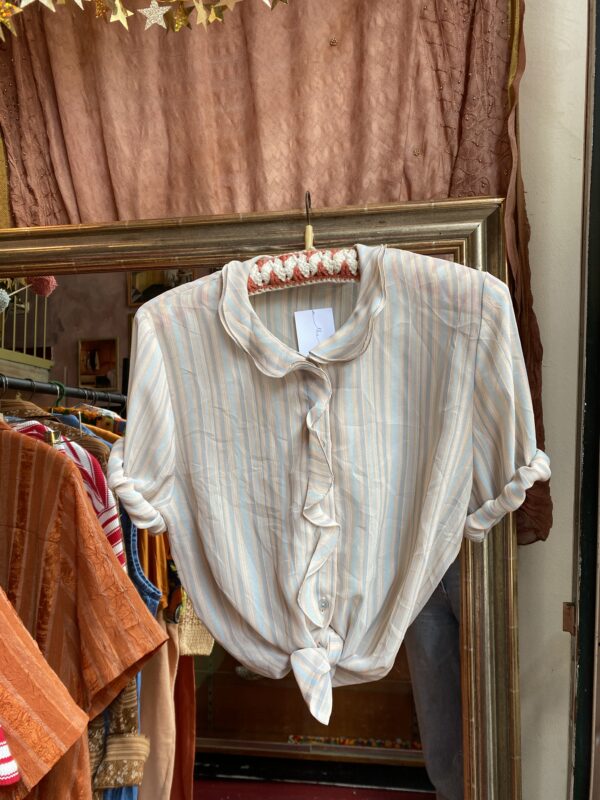 Vintage striped blouse