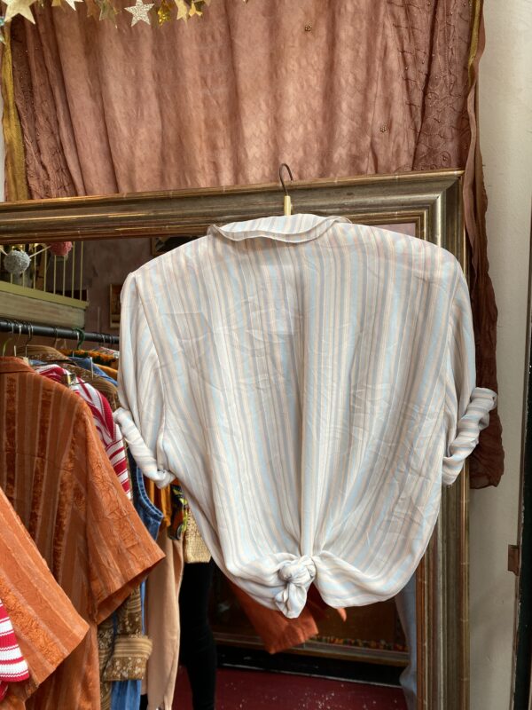 Vintage striped blouse - Image 3