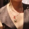 Beaded beauty necklace | stainless steel - Image 4