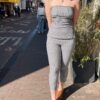 Bri checkered capri | One Size