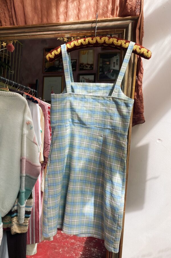 Vintage gingham dress - Image 6