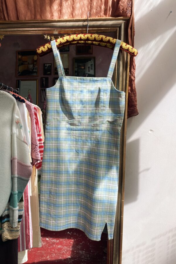 Vintage gingham dress - Image 5