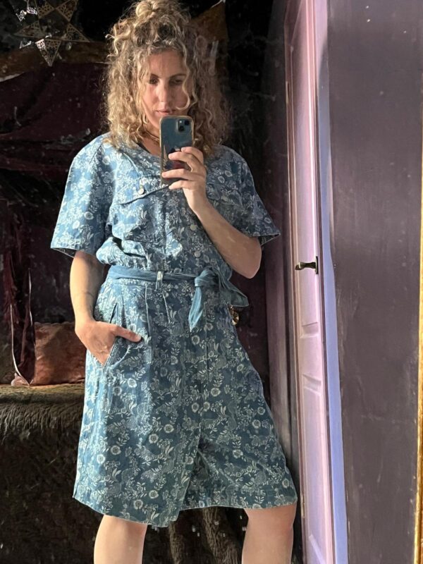 Vintage denim jumpsuit