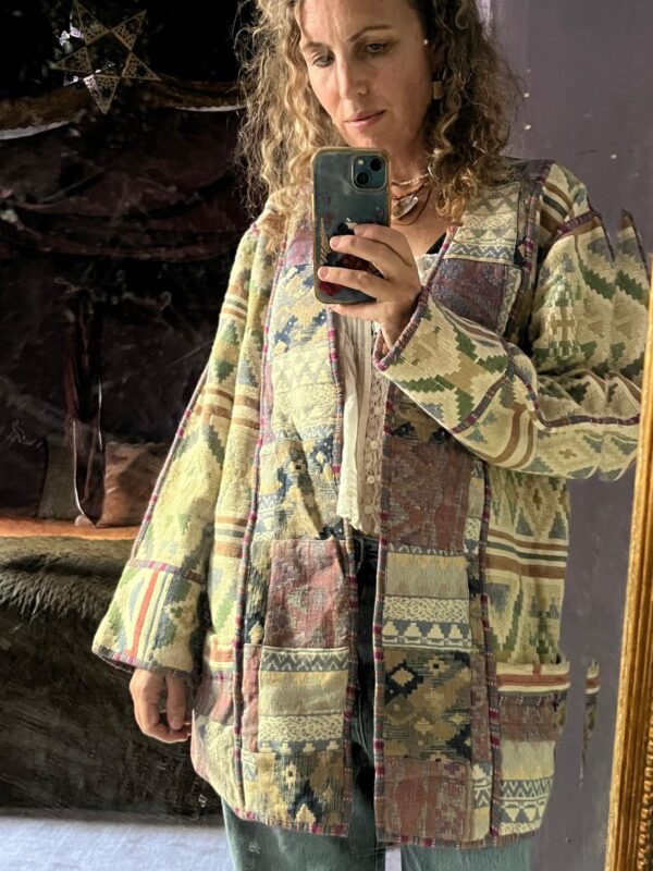 Vintage patchwork jacket