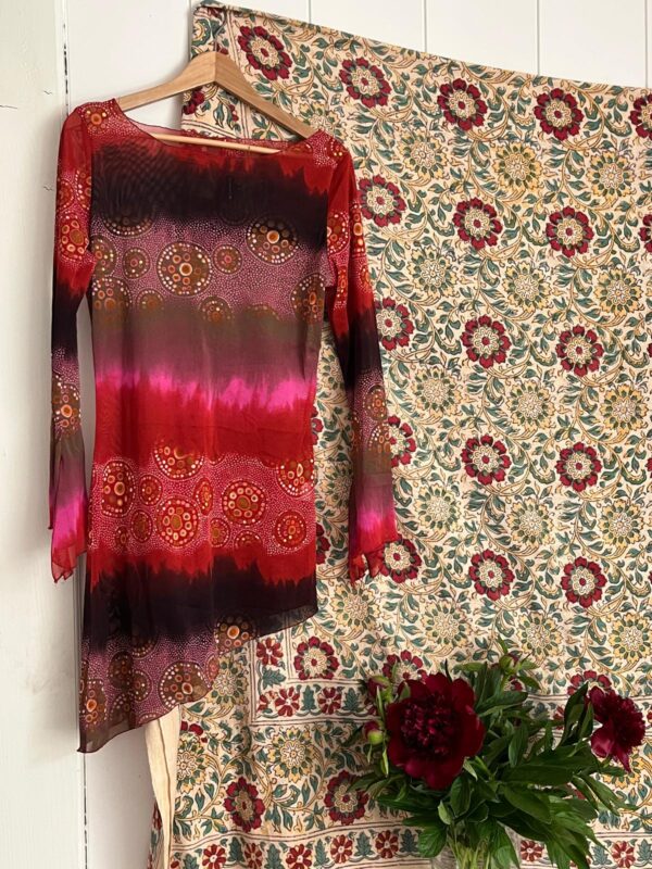 Vintage multi colored tunic