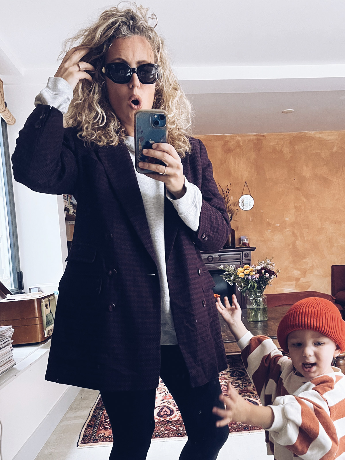 FRANKIE | VINTAGE OVERSIZED COLBERT