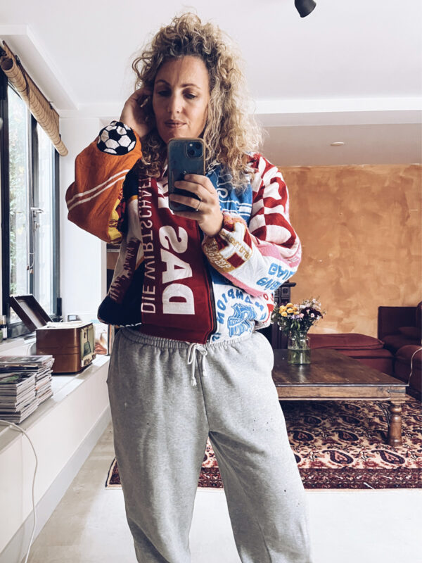 UPCYCLED HOLLAND FOOTBALL SCARFS | JACKET