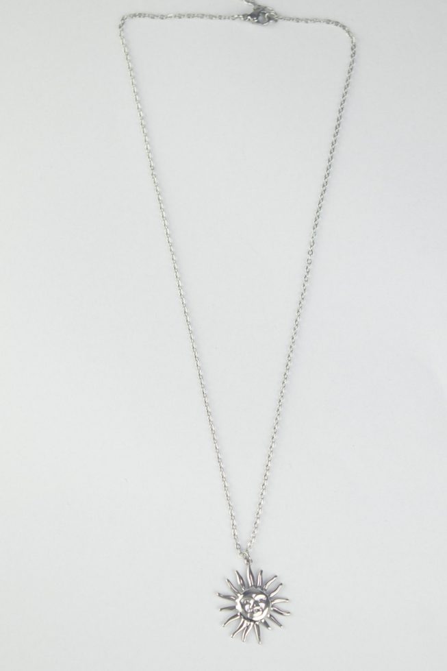 Sunny necklace silver | stainless steel