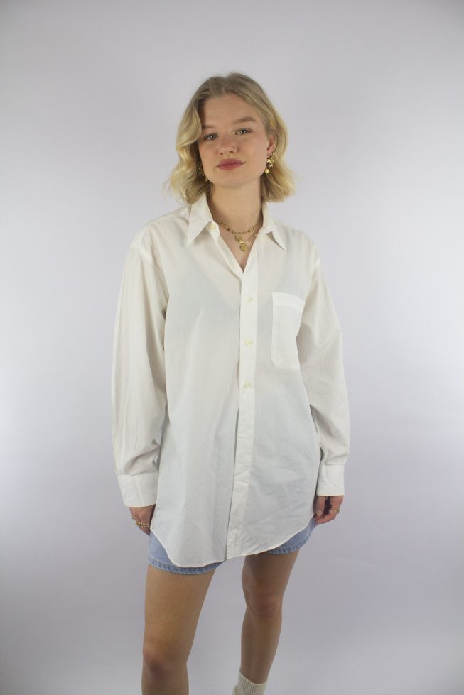 Vintage oversized white shirt