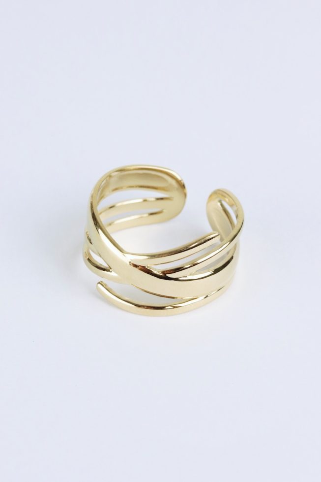 braided ring| stainless steel