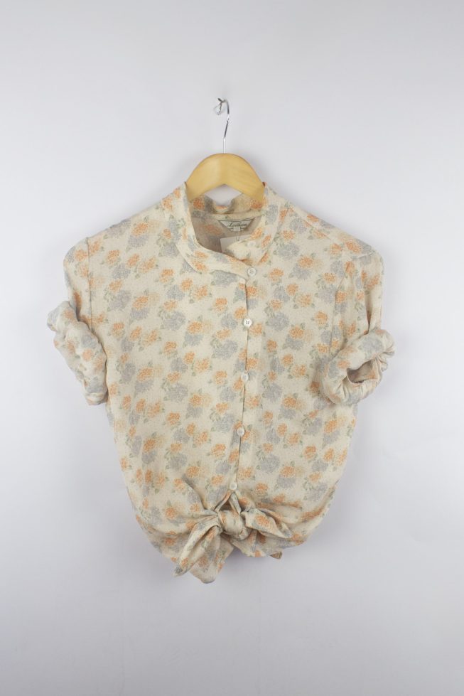 Vintage floral blouse