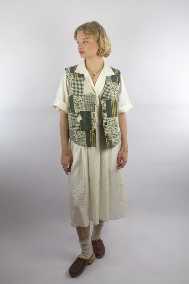 Vintage patchwork waistcoat