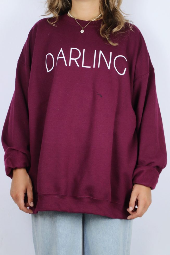 Darling sweater burgundy