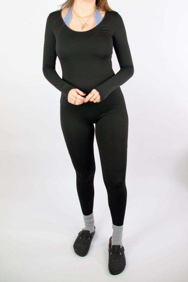 The Aurora black jumpsuit