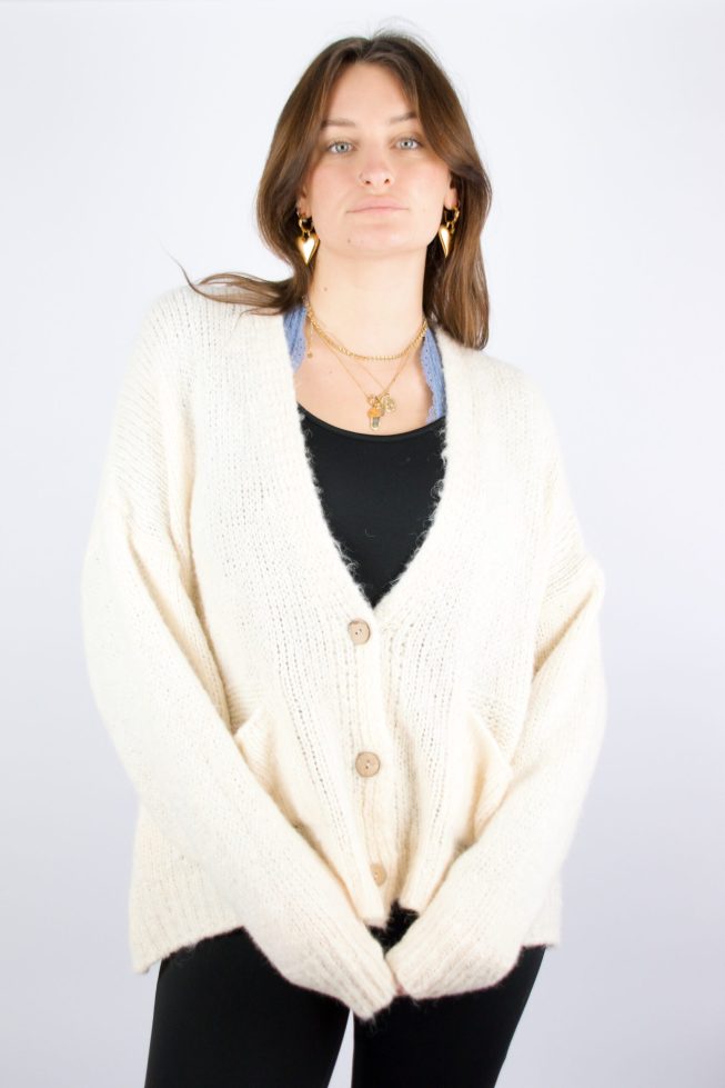 The Lily creme cardigan
