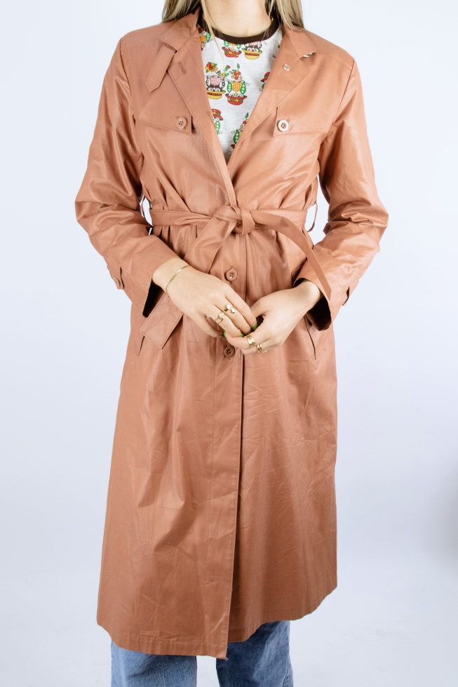 Vintage terra trenchcoat