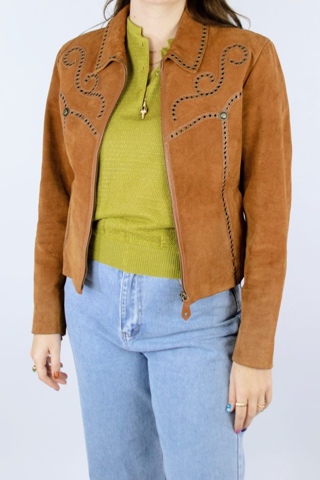 Vintage suede jacket
