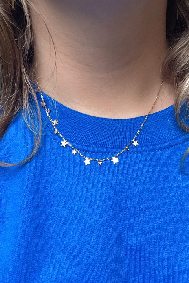Stars necklace | stainless steel