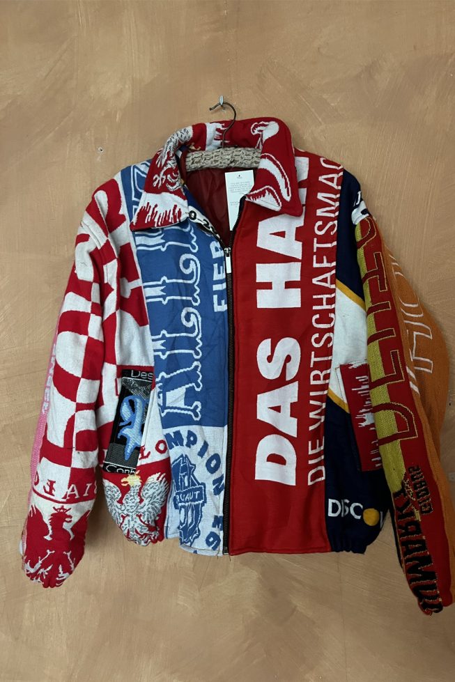 Holland Foorbal scarf jacket2
