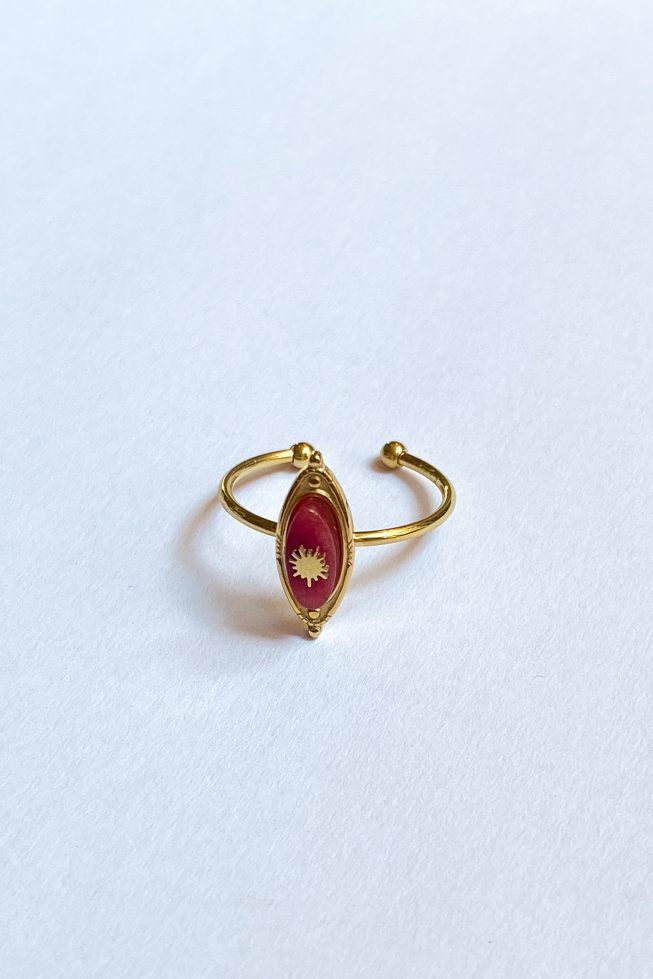 Bohemian Gem Ring | stainless steel