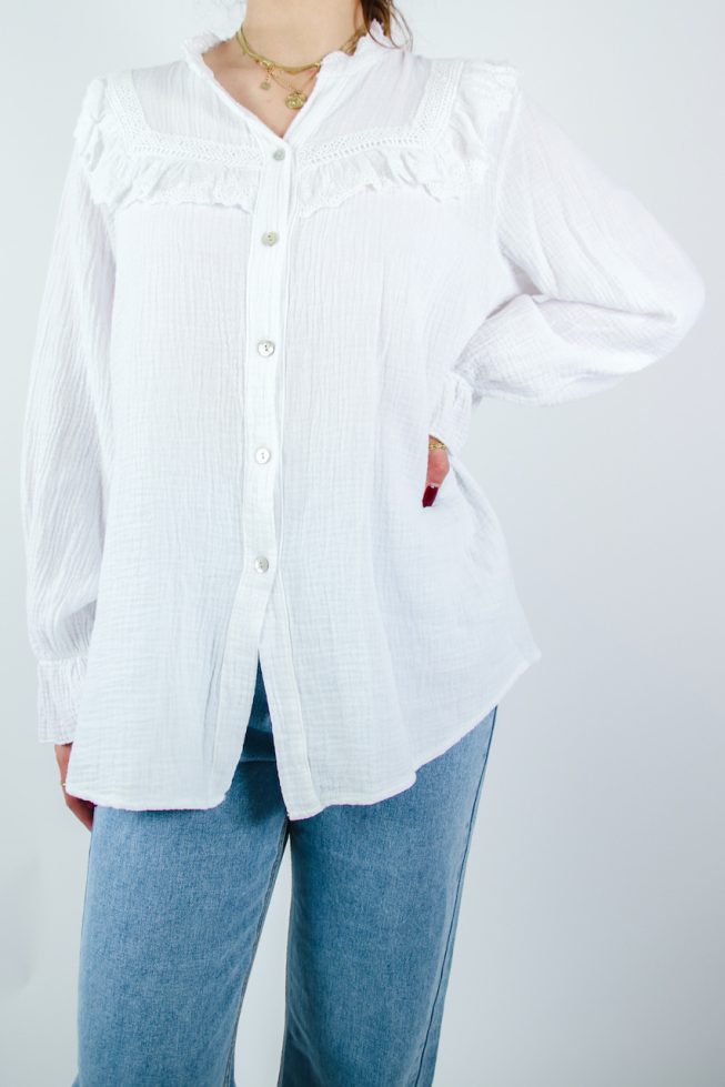 Evi white blouse