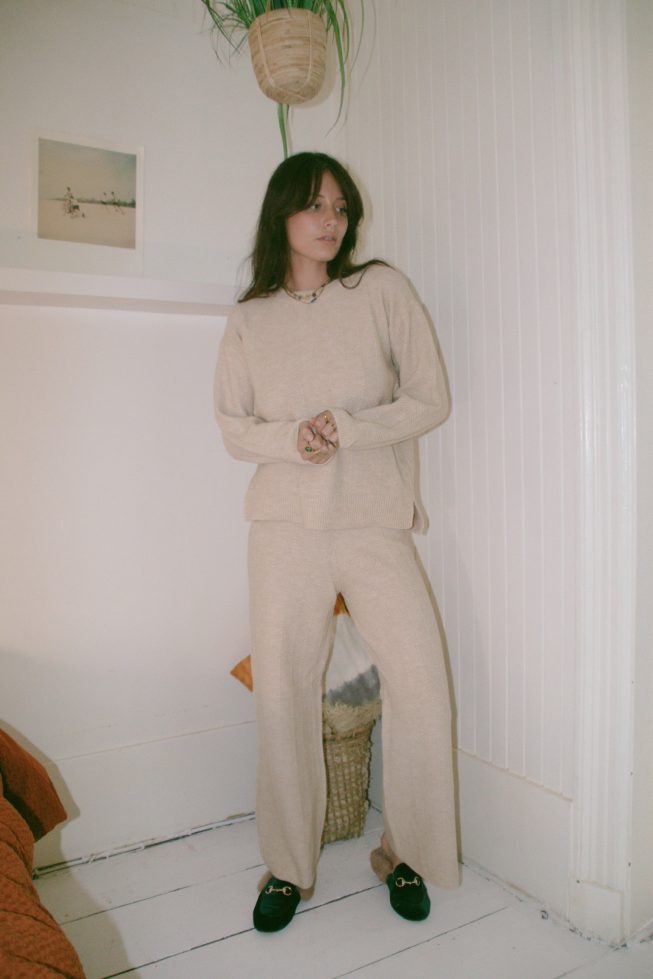 Liv knitted trousers