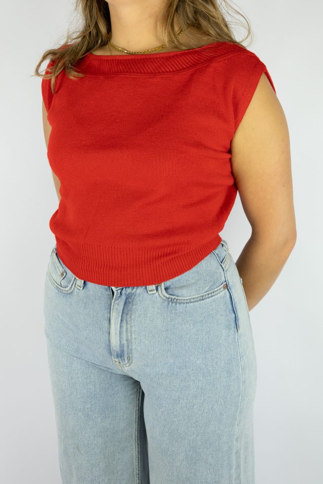 Vintage knitted t-shirt