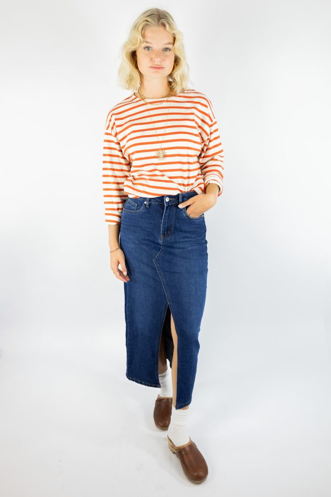 The Emily oversized striped top