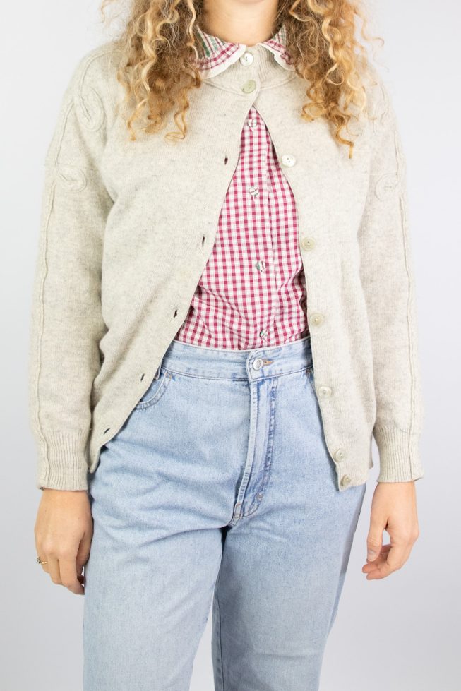 Vintage woolen cardigan
