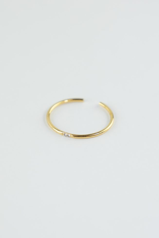 Small staple ring | stainless steel