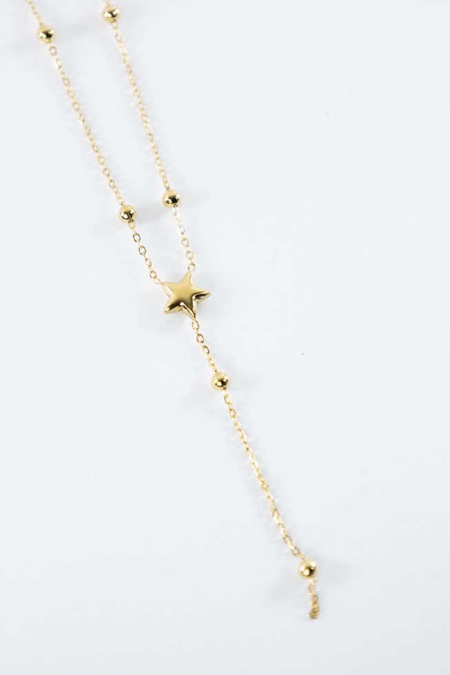 Star pendant necklace | stainless steel