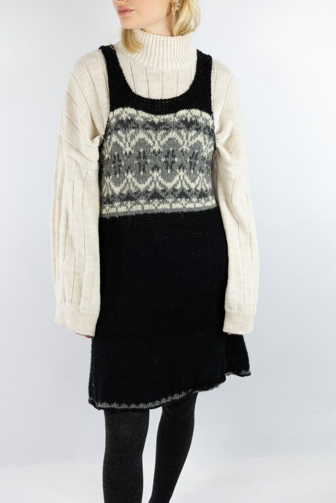 Vintage knitted dress