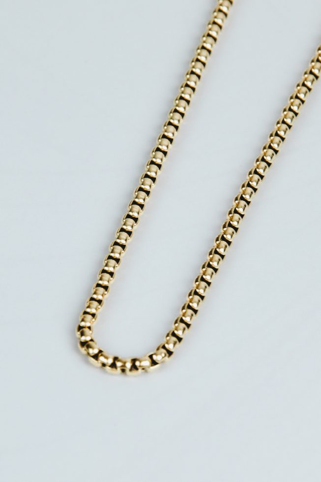 Thick chain necklace | stainless steel