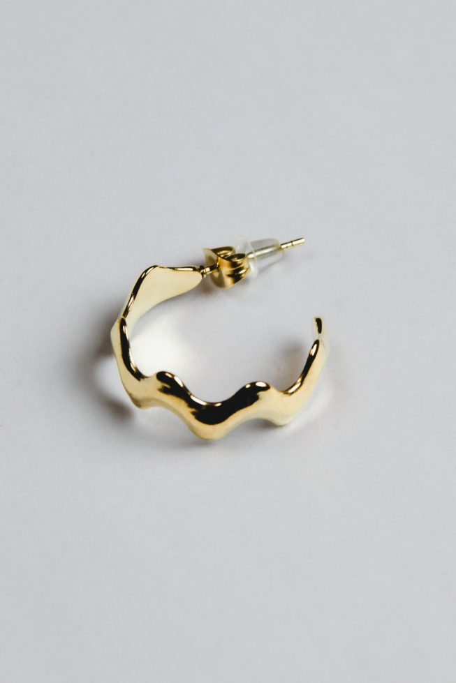wave hoop | stainless steel