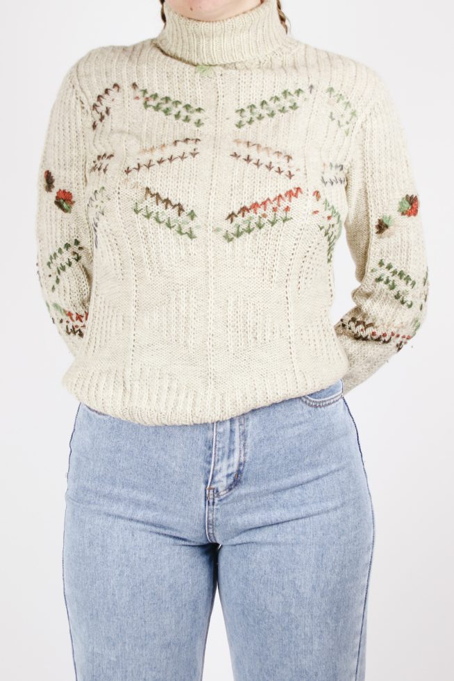 Vintage knitted sweater